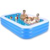 Kids Swimming Pools 0.4mm Thick 120*72*22 inch Inflatable Pool