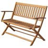 Garden Bench 47.2" Solid Acacia Wood