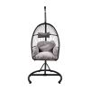 Outdoor Patio Wicker PVC Rattan Hammock Swing Hanging Chair