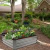 122*92*31 cm Iron Planting Frame Dark Coffee Color-dk