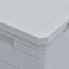 Garden Storage Box 23.8 gal Light Gray