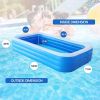 Kids Swimming Pools 0.4mm Thick 120*72*22 inch Inflatable Pool