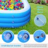 Kids Swimming Pools 0.4mm Thick 120*72*22 inch Inflatable Pool