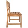 Garden Bench 66.9" Solid Teak Wood