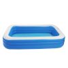 Outdoor courtyard Adult and Kid's Swimming Pool - Wall Thickness 0.4mm 120" x 72" x 22" Inflatable