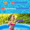Water spray gun children's immersion gun, 6-piece safety foam noodle pump action outdoor spray gun, suitable for swimming pool/beach/yard/party games