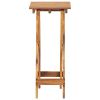 Plant Stand 11.8"x11.8"x26.4" Solid Acacia Wood