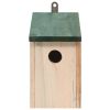 Bird Houses 4 pcs Wood 4.7'x4.7"x8.7"