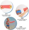 Water spray gun children's immersion gun, 6-piece safety foam noodle pump action outdoor spray gun, suitable for swimming pool/beach/yard/party games