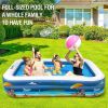 FUNAVO 100" X 71" X 22" Full-Sized Family Inflatable Swimming Pool