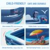 FUNAVO 100" X 71" X 22" Full-Sized Family Inflatable Swimming Pool